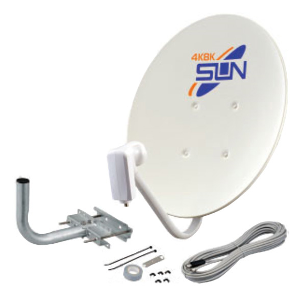 サン電子 CBD-K045-S 4K・8K衛星放送対応 BS・110°CSアンテナセット[CBDK045S] 返品種別A