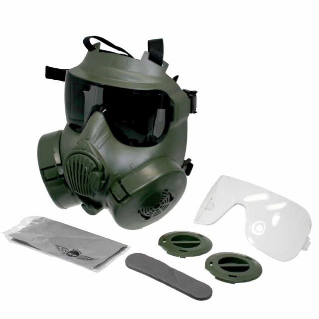 イーグル模型 US M50 ガスマスク・レプリカ(OD)【5559-OD