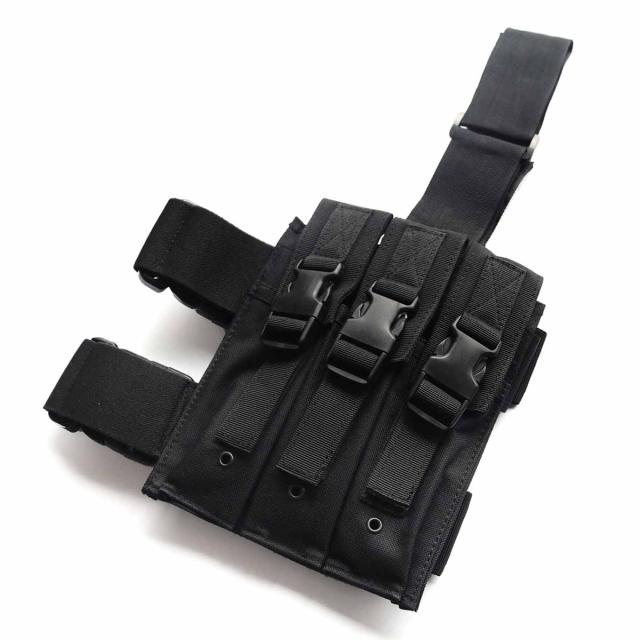 イーグル模型 三連マガジンポーチ：MP5用【5581-BK】エアガン