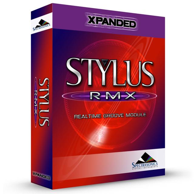 Spectrasonics(スペクトラソニックス) STYLUS-RMX-XPAN-HYB Spectrasonics Stylus RMX Xpanded グルーヴ・プロダクション・ツール※USBドライブ付きパッケージ版[STYLUSRMXXPANHYB] 返品種別B