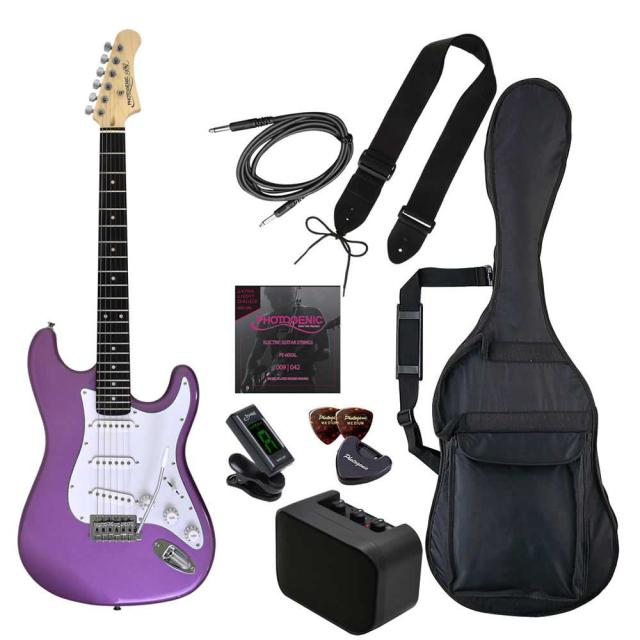 エレキギター　ケースセットPhotoGenic  フォトジェニック Photogenic エレキギター 付属ギターケース 2点セット 最安値 フォト