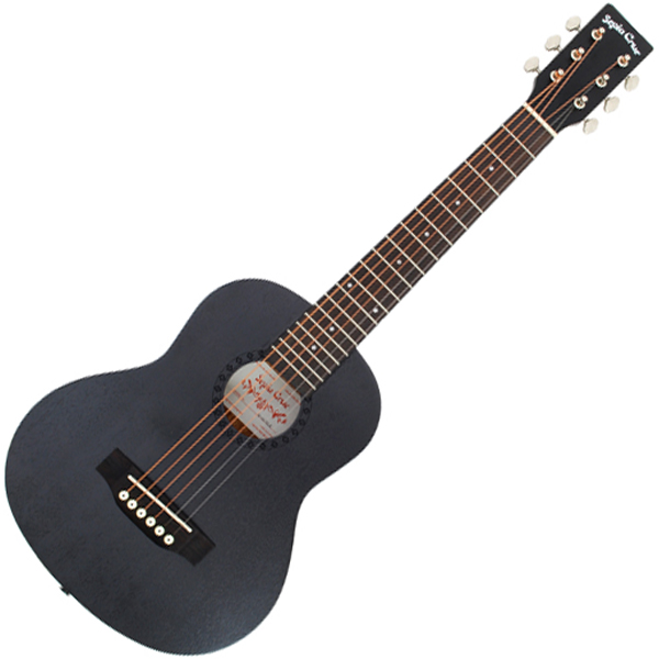 セピアクルー W-60/BLK ミニアコースティックギター(ブラック)Sepia Crue[W60BLKSC] 返品種別A 6,248円