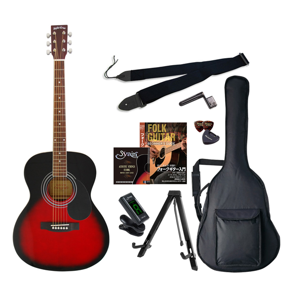 セピアクルー アコースティックギター(レッドサンバースト)エントリー