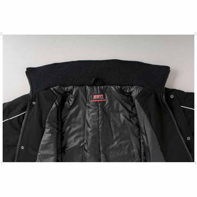 ゼット Z-BOG401-1900-O 男女兼用グラウンドコート（ブラック・サイズ