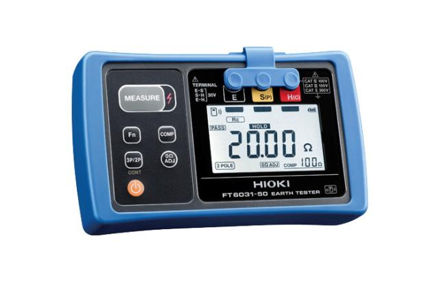 日置電機 FT6031-50 デジタル接地抵抗計 ワイヤレス対応モデル接地抵抗計[FT603150ヒオキ] 返品種別B