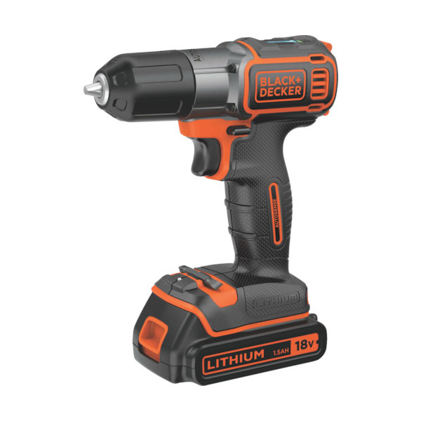 ブラック＆デッカー オートマチック　ドリルドライバー（バッテリー1個付き） BLACK+DECKER 充電ドリルドライバー AUTO01-JP返品種別B