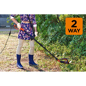 ブラック＆デッカー GPSH1000-JP 5in1ポールヘッジ＆芝生バリカンBLACK+DECKER[GPSH1000JPBD] 返品種別B_2