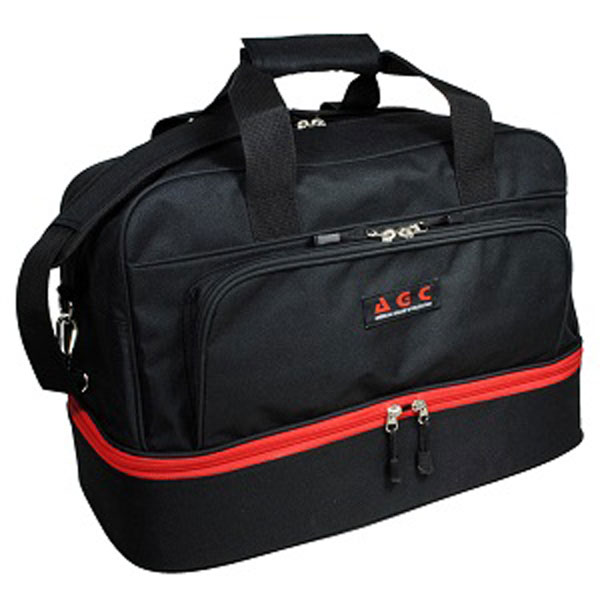 アメリカン・ゴルファーズ・コレクション ボストンバッグ（ブラック×レッド） AGBB-1201 BKRD返品種別A