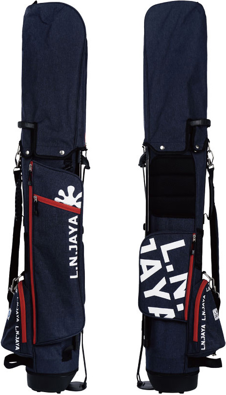 エル．エヌ．ジャヤ LNCB-0417-NAVY スタンドバッグ（ネイビー・6.5型・48インチ対応）L.N.JAYA[LNCB0417NAVY] 返品種別A