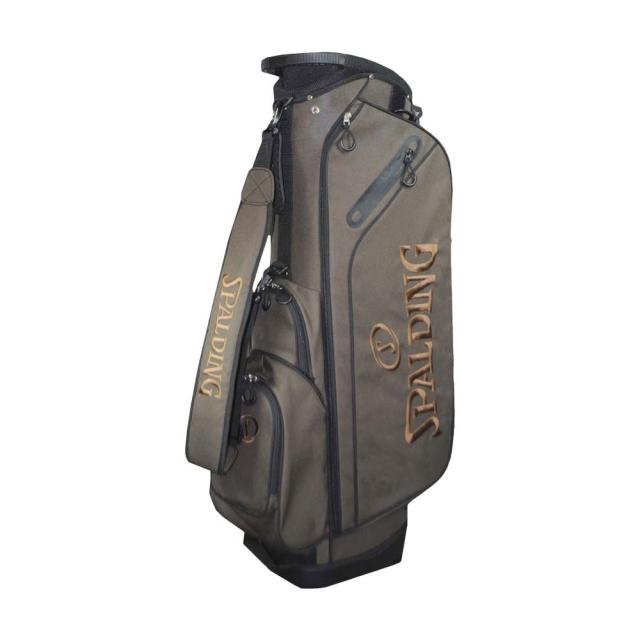 スポルディング SPCB-3468-DB スタンドバッグ(ダークブラウン・9.5型/47インチ対応)SPALDING[SPCB3468DB] 返品種別A