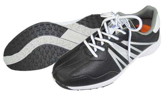 スポルディング SPSH-3767-BK-250 スパイクレスシューズ(ブラック・サイズ：25.0cm)SPALDING[SPSH3767BK250] 返品種別A