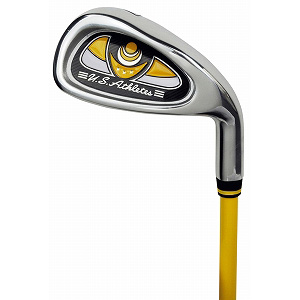 U.S.アスリート USCS-5755 YL ジュニア用 ゴルフ クラブセット 4本セット スタンドバッグ付 イエロー6〜8歳対象（身長110〜130cm）U.S.Athlete[USCS5755YL] 返品種別A