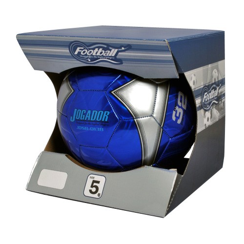 JOGADOR JDSB-0138 5ゴウ アオ サッカーボール 5号球（合成皮革
