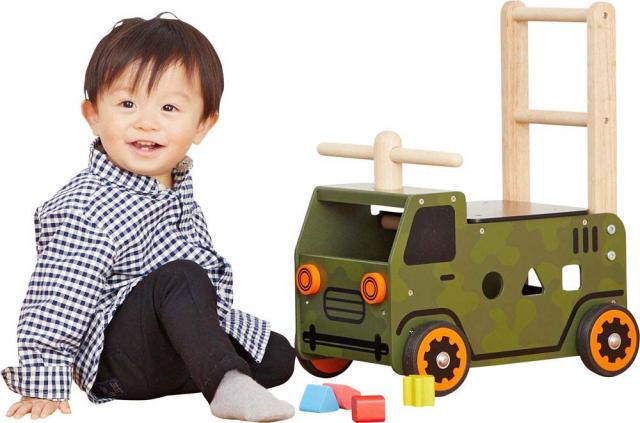 アイムトイ ウォーカー＆ライド アーミートラック  返品種別Bの通販は