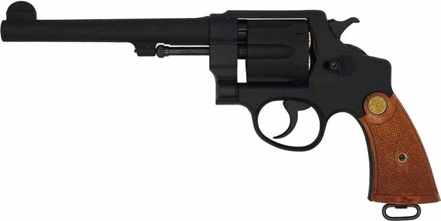 タナカワークス S＆W M1917 .455 ハンドエジェクター セカンドモデル ファイブスクリュー 6.5インチ イギリス国軍Version HWモデルガン  返品種別B