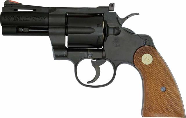 タナカワークス コルトパイソン .357マグナム 3インチ R-model ヘビーウェイト ガスガン【対象年令 18才以上用】エアガン  返品種別B