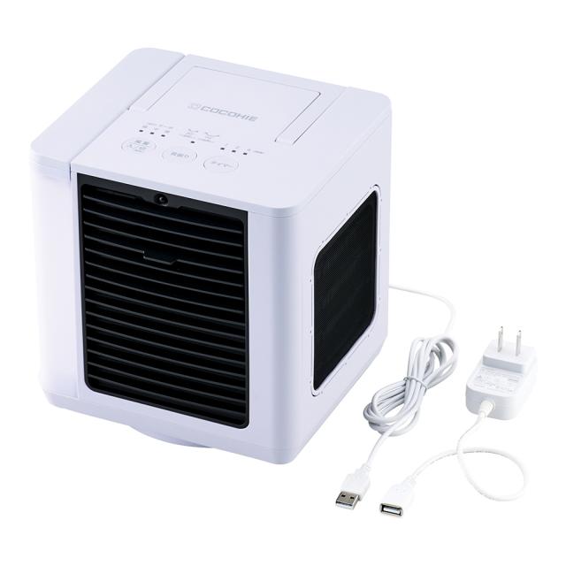 ショップジャパン CCH8WHWS 冷風扇（ホワイト）Shop Japan ここひえ8 COCOHIE R8[CCH8WHWS] 返品種別A_3