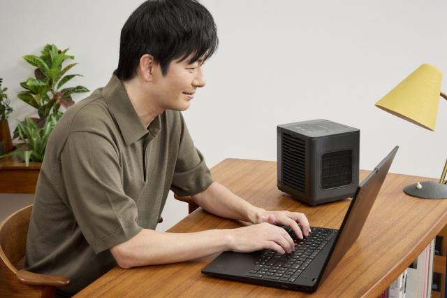 販売店ジャパン CCH8BKWS 冷風扇（黒いこと）Shop Japan ここひえ8 COCOHIE R8[CCH8BKWS] 返品カテゴリー化A