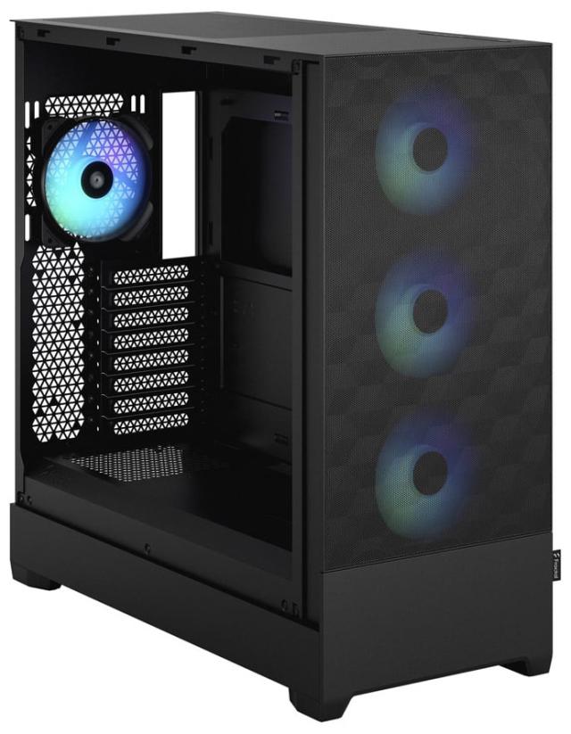 Fractal Design｜フラクタルデザイン FD-C-POR1X-06 フルタワー型PCケース Pop XL Air RGB Black TG Clear Tint[FDCPOR1X06] 返品種別B_1