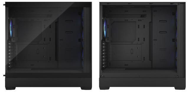 Fractal Design｜フラクタルデザイン FD-C-POR1X-06 フルタワー型PCケース Pop XL Air RGB Black TG Clear Tint[FDCPOR1X06] 返品種別B_4