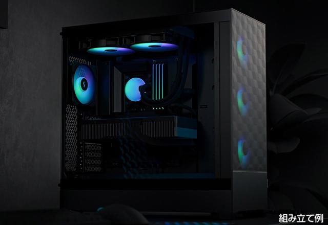 Fractal Design｜フラクタルデザイン FD-C-POR1X-06 フルタワー型PCケース Pop XL Air RGB Black TG Clear Tint[FDCPOR1X06] 返品種別B_8