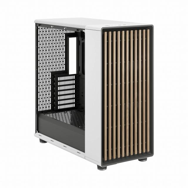 Fractal Design｜フラクタルデザイン FD-C-NOR1X-04 フルタワー型PCケース North XL Chalk White TG Clear 強化ガラスパネル（ホワイト）[FDCNOR1X04] 返品種別B_6