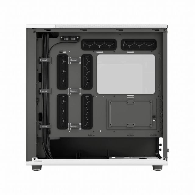 Fractal Design｜フラクタルデザイン FD-C-NOR1X-04 フルタワー型PCケース North XL Chalk White TG Clear 強化ガラスパネル（ホワイト）[FDCNOR1X04] 返品種別B_7