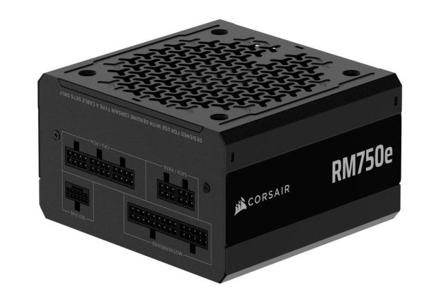 CORSAIR｜コルセア CP-9020295-JP RM750e -2025- ATX 3.1準拠 PCIe 5.1対応 電源ユニット 750W （ブラック）[9020295JP] 返品種別B_7