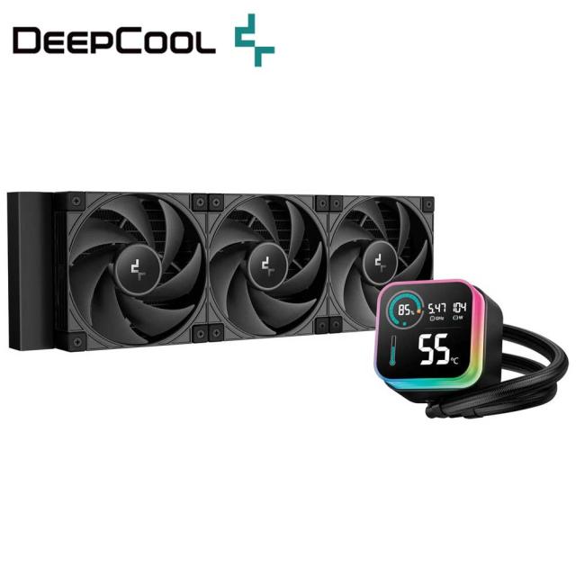 DeepCool｜ディープクール R-LQ360-BKLSMWP-G-U 水冷一体型CPUクーラー LQ360 ULTRA（ブラック）[RLQ360BKLSMWPGU] 返品種別B
