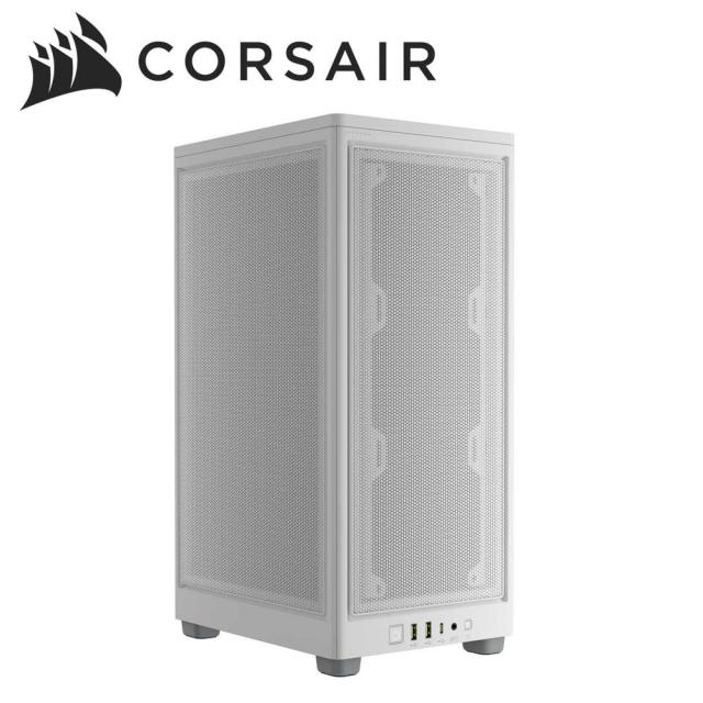 CORSAIR｜コルセア CC-9011245-WW 2000D AIRFLOW Mini-ITX PC ケース - ホワイト[CC9011245WWYX10] 返品種別B