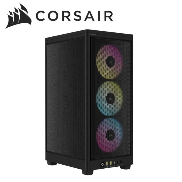 CORSAIR｜コルセア 2000D RGB AIRFLOW Mini-ITX PC ケース iCUE対応 - ブラック CC-9011246-WW返品種別B