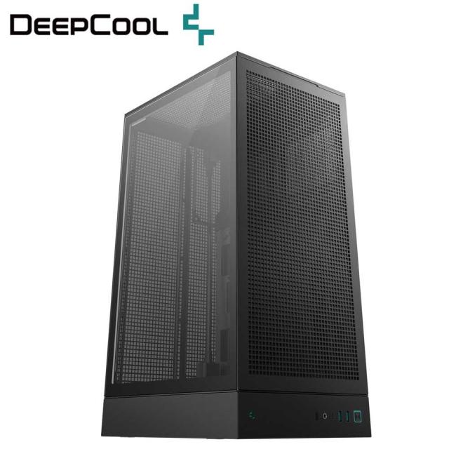 DeepCool｜ディープクール Micro-ATX / Mini-ITX対応 CH270 ミニタワーPCケース（ブラック）  R-CH270-BKNGM0-G-1返品種別B