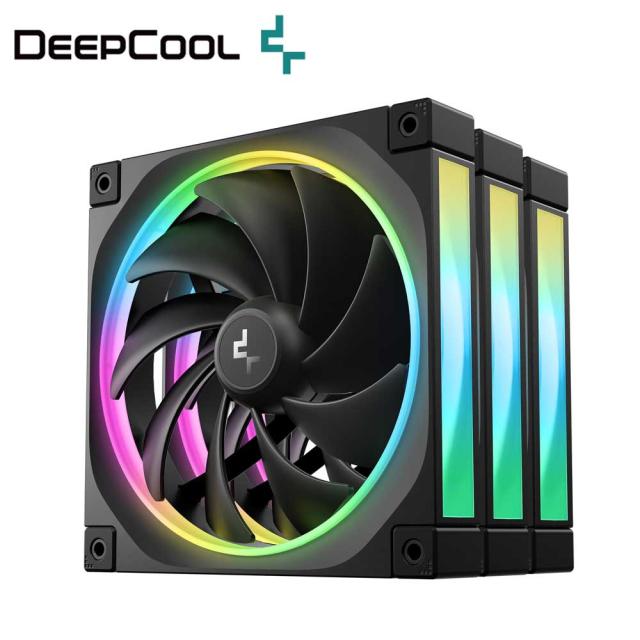 DeepCool｜ディープクール R-FL14-BKAPN3-G FL14 3IN1 140mm PCケースファン （ブラック）[RFL14BKAPN3G] 返品種別B