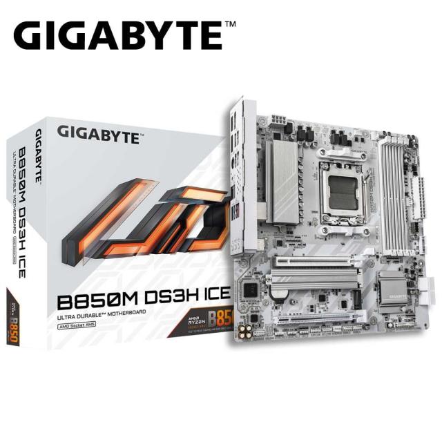 GIGABYTE｜ギガバイト B850MDS3HICEV2 GIGABYTE B850M DS3H ICE V2 マザーボード[B850MDS3HICEV2] 返品種別B