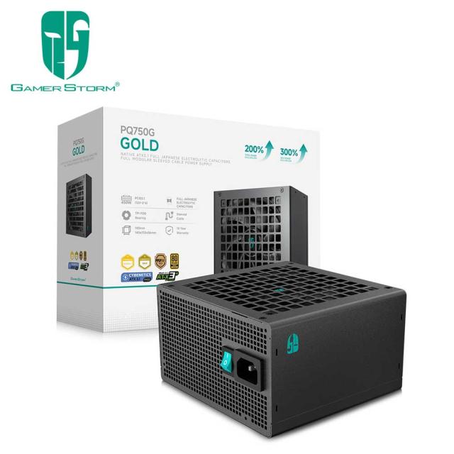 GamerStorm｜ゲーマーストーム ATX3.1対応 80 PLUS認証 GOLD 電源ユニット 750W（ブラック） R-PQ750G-FD1B-JGJPV1返品種別B 12,056円