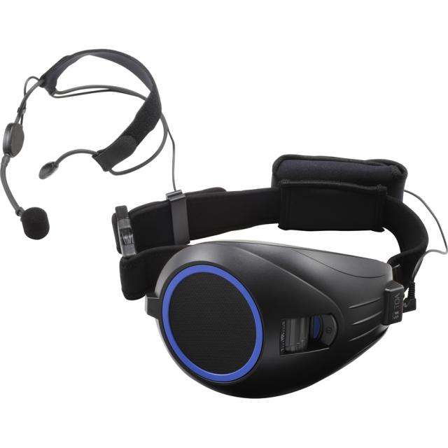 TOA ER-1000A-BT ハンズフリー拡声器 (Bluetooth搭載・ブラック＋ブルー)[ER1000ABT] 返品種別A