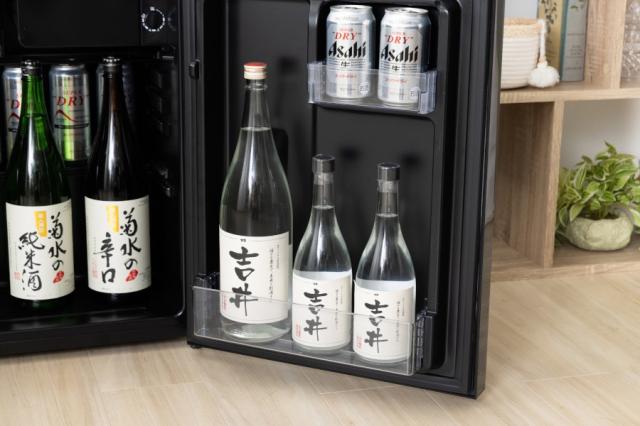 アビテラックス AR-SK601G 60L 1ドア冷蔵庫（直冷式）ダークブラウン 