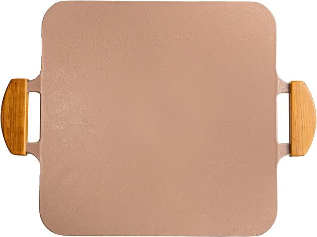 Dr.HOWS ソリツドグリルパン ピンク 【IH対応】マルチグリドル　 41×31cm　ヌーディーピンク[ソリツドグリルパンピンク] 返品種別A