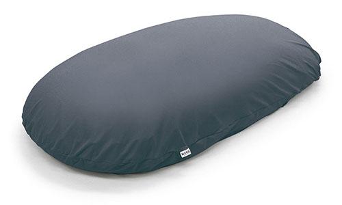 モグ 雲にのる夢枕　本体＋カバーセット（ナイトネイビー）専用バッグ付 クモニノルユメマクラカバ-ツキNNV返品種別B