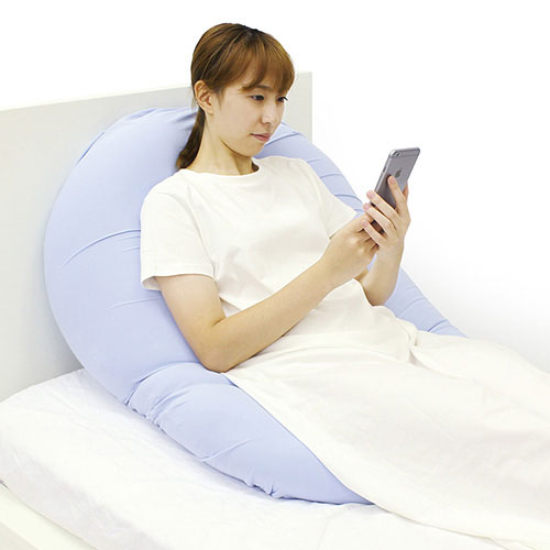 モグ 雲にのる夢枕　本体＋カバーセット（クリアピンク）専用バッグ付 クモニノルユメマクラカバ-ツキCPK返品種別B_4