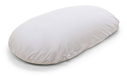 モグ 雲にのる夢枕　本体＋カバーセット（ミストグレー）専用バッグ付 クモニノルユメマクラカバ-ツキMGY返品種別B