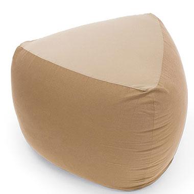 【美品】MOGU(R)三角フィットソファ ベージュ モグ 三角フィットソファ 本体＋カバーセット（ベージュ） MOGU ビーズ