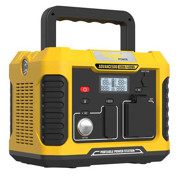 Togopower AD500Y ポータブル電源 400Wh USB-C出力搭載TogoPower ADVANCE500[AD500YTOGOPOWER] 返品種別B_1