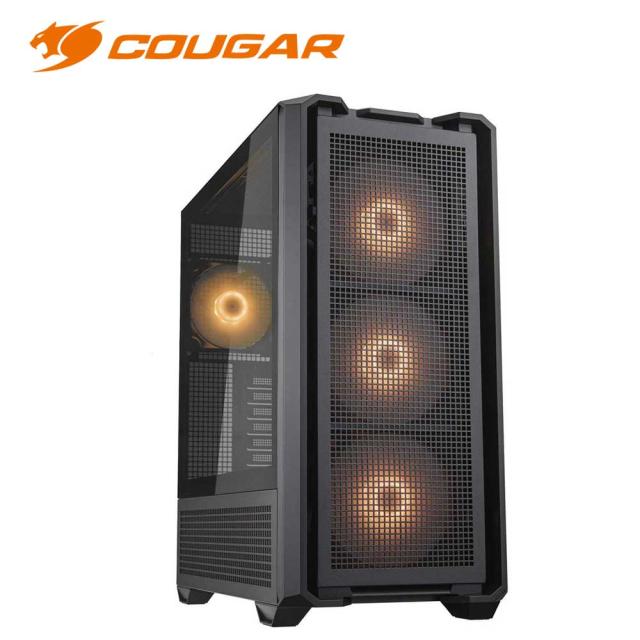 COUGAR｜クーガー CGR-57C9B-RGB フルタワーPCケース MX600RGB（ブラック）[CGR57C9BRGB] 返品種別B