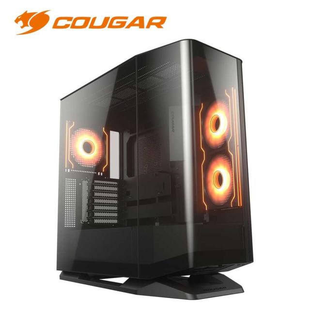 COUGAR｜クーガー FV270 RGB Black ミドルタワーPCケース（ブラック） CGR-58M6B-RGB返品種別B