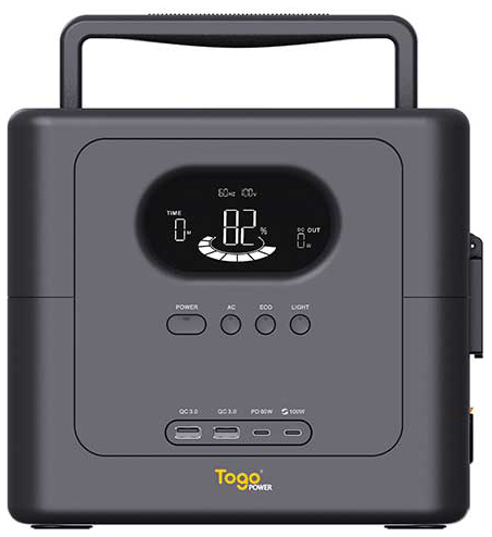 Togopower INFINITY600 ポータブル電源 560Wh ACコンセント2口 USB-C出力搭載INFINITYシリーズ[INFINITY600] 返品種別B