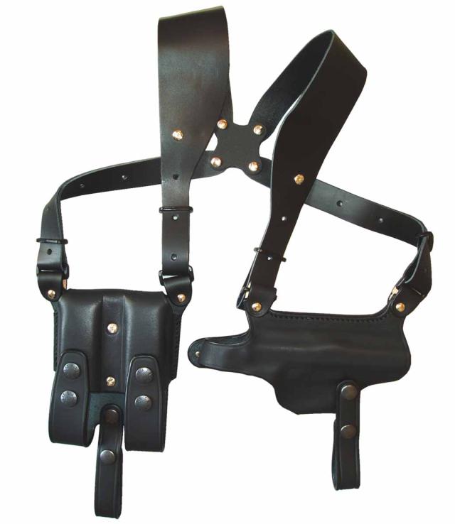 ショルダーホルスター 　ダイハードモデル M92F　イーストA イーストA ホリゾンタルシルエットショルダーホルスター ブラック(M92F