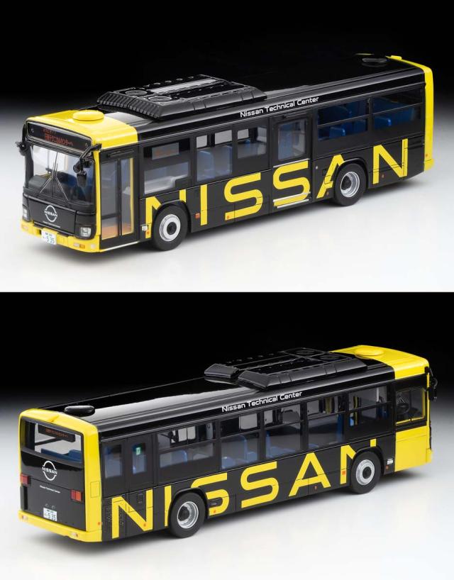 日産送迎バス いすずエルガ 1/64 N245c｜バス｜ミニカー
