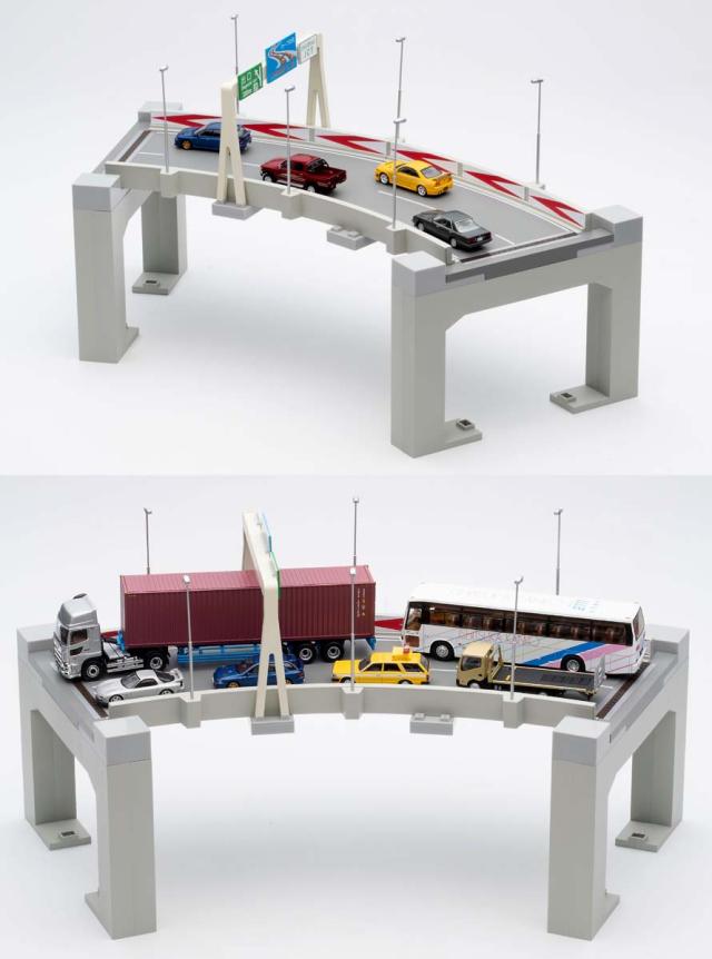 ミニカー　1/64 高速道路(カーブA) 「トミカラマヴィンテージ11a」 [328025] トミカラマヴィンテージ11a 高速道路 (カーブA) (ミニカー