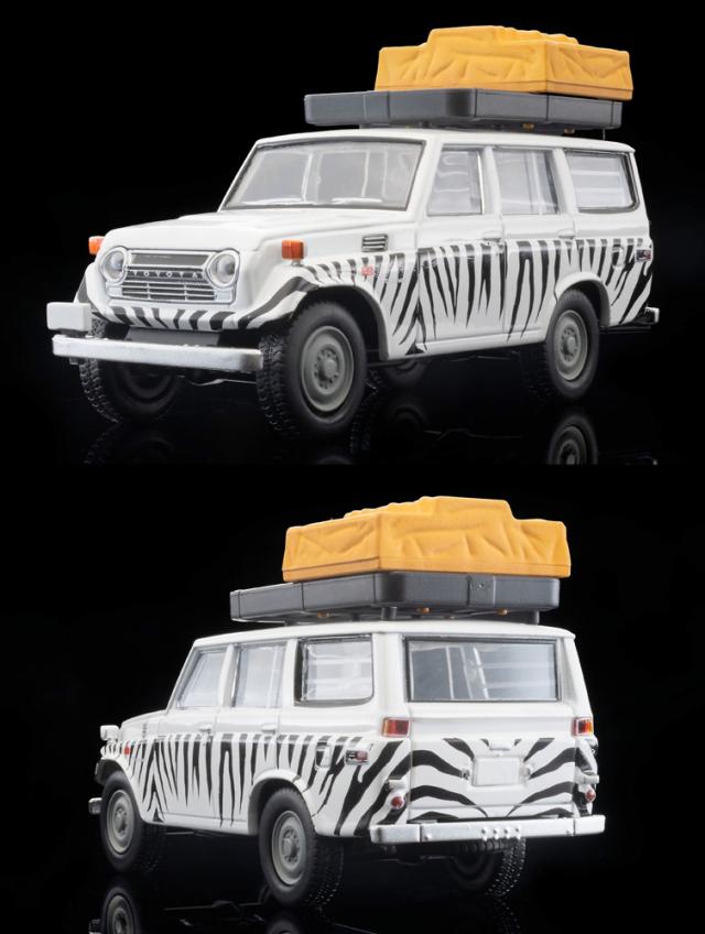 トミーテック 1/64 海洋堂×トミカリミテッド ヴィンテージ ジオコレ64 #カースナップ28a サファリ1 (トヨタ ランドクルーザー FJ56V型付属)【330554】ミニカー 返品種別B